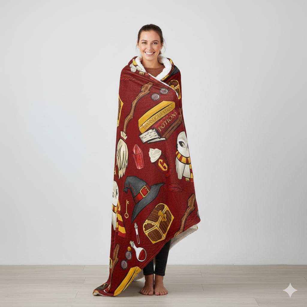 Pimovo™ Wizarding Cozy Blanket
