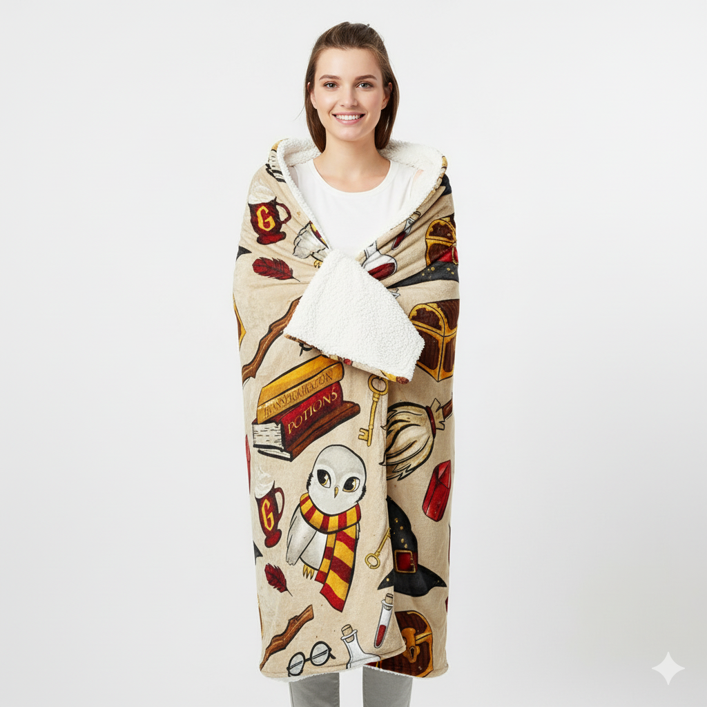 Pimovo™ Wizarding Cozy Blanket