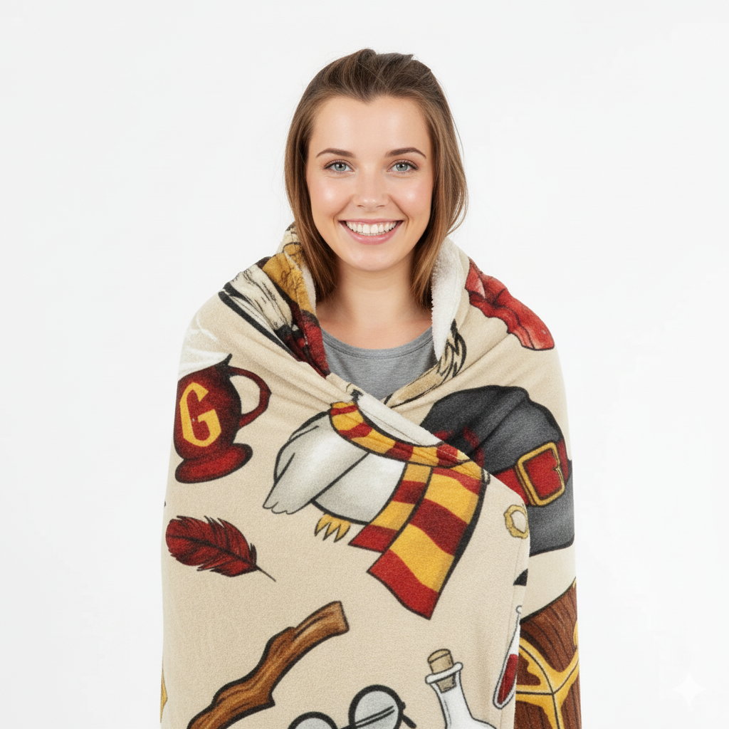 Pimovo™ Wizarding Cozy Blanket