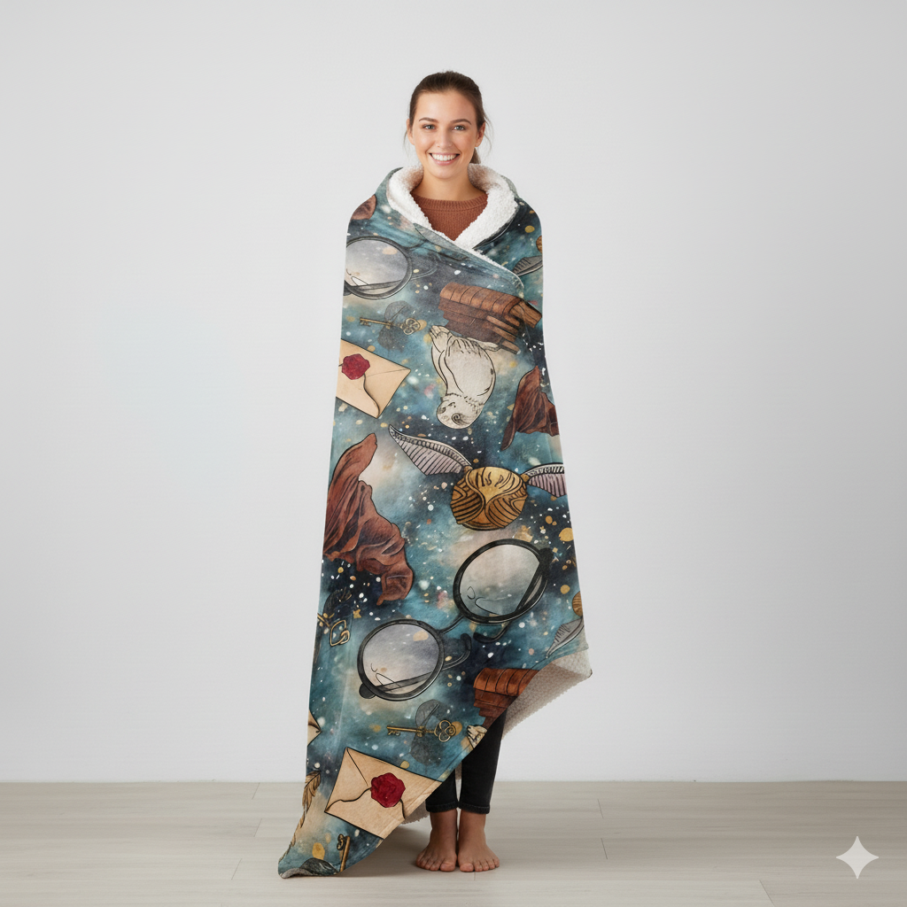 Pimovo™ Wizarding Cozy Blanket