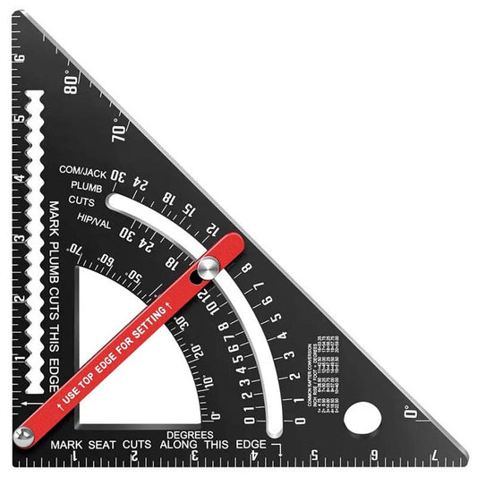 7inch Aluminium Alloy Rafter Square