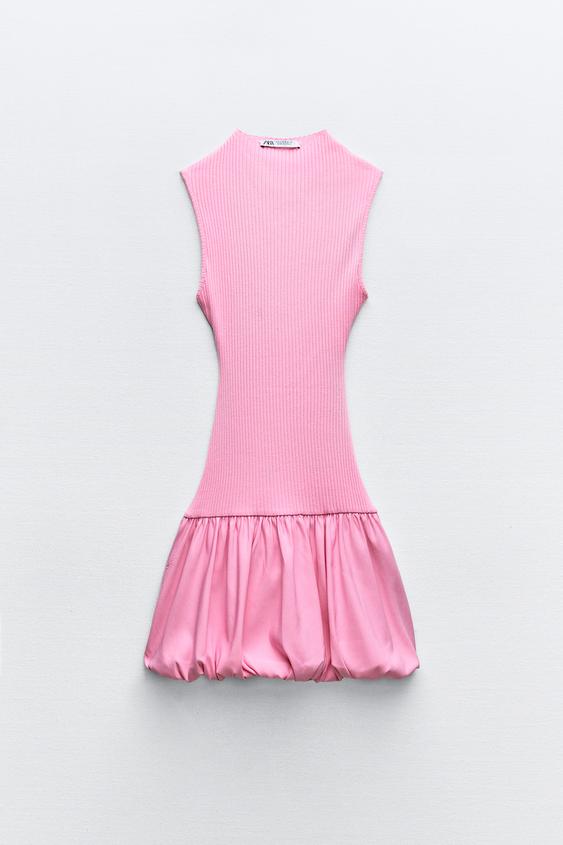 Timeless Elegance Ribbed Mini Dress