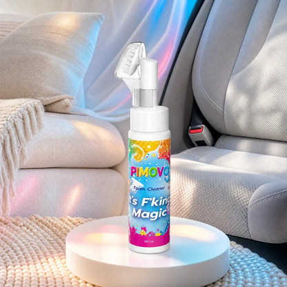 PIMOVO Magic Foam sohvan, maton ja auton tekstiili-istuimen yhteydessä