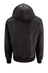 Miesten hupullinen Harrington-takki - Musta