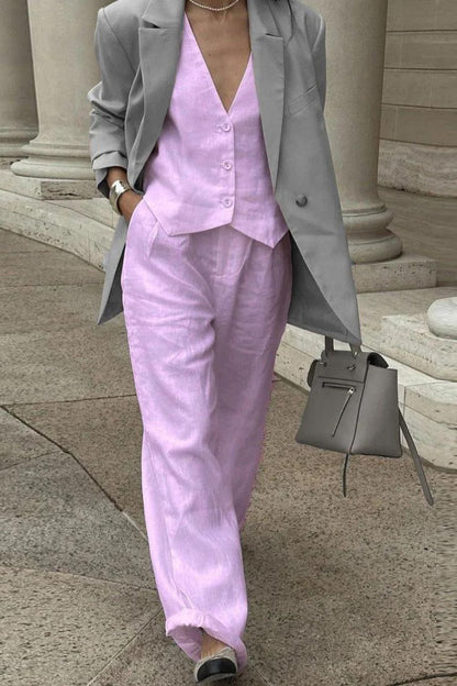 Linen Two-Piece Set