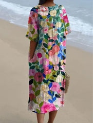 Adalita™ - Cheerful Floral Dress 1 + 1 FREE