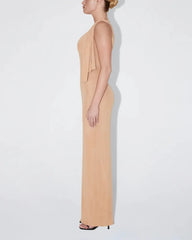 Stretch Knotted Maxi Dress