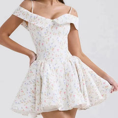 Posy Print Party Dress