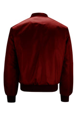 Miesten MA1 lentäjän bomber-takki - Burgundi