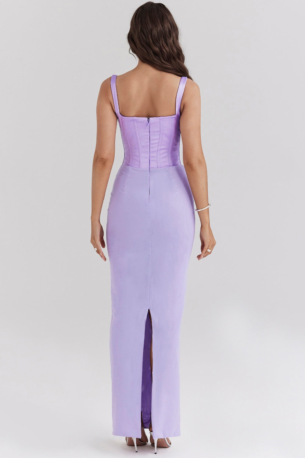 Back Slit Bodycon Dress