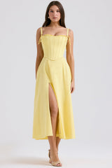 Lacework Slit Dress Set