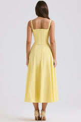 Lacework Slit Dress Set