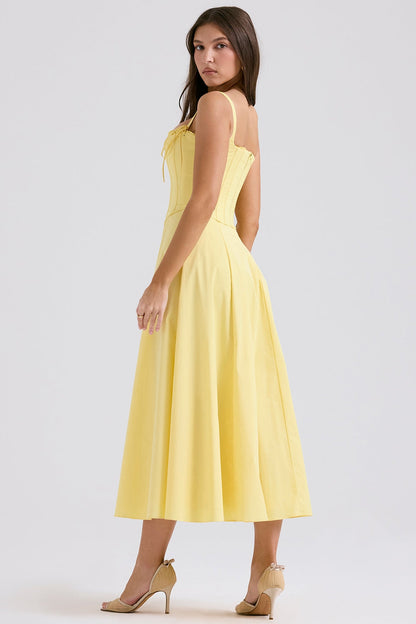Lacework Slit Dress Set