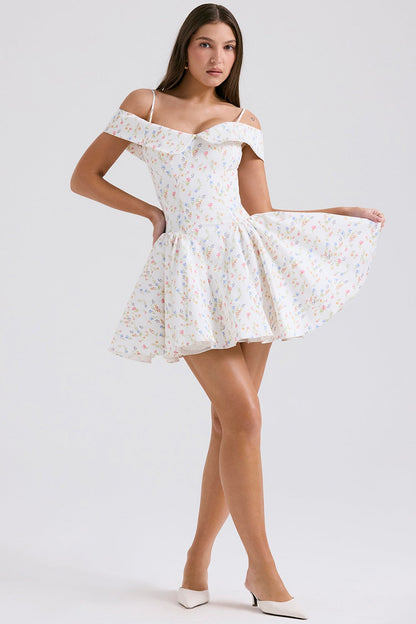 Posy Print Party Dress
