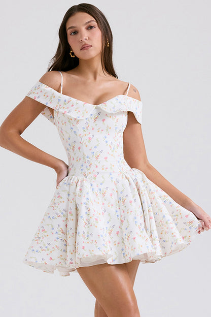 Posy Print Party Dress
