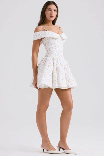 Posy Print Party Dress
