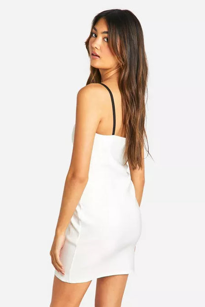 Lace Patchwork Bodycon Dress