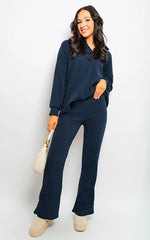 Licevo Collared Long Sleeve & Trouser
