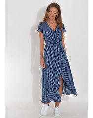 Sam Chic - V-kaula-aukkoinen elegantti mekko