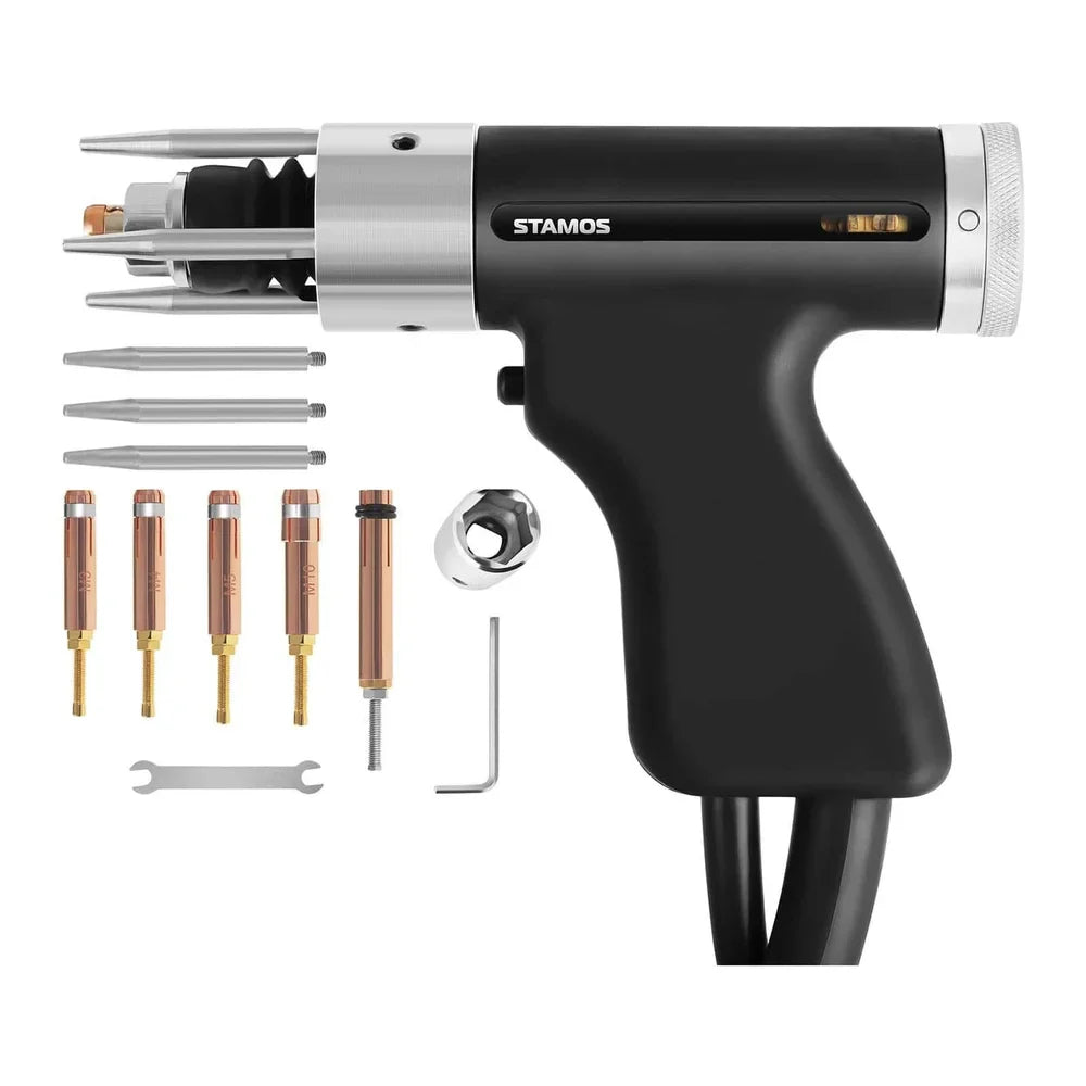 Pimovo PRO SVETSPISTOL + 100 STÅL STÅL DUBB M5 X 30MM