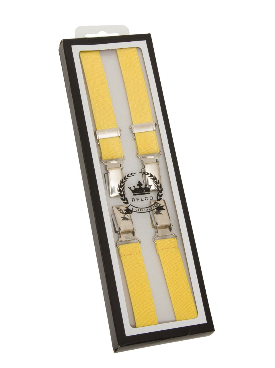 Mens 1/2 Inch Braces - Yellow